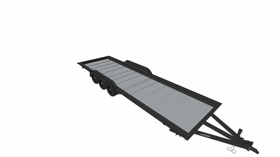 Iron Eagle Tiny House Trailer 28' 3D Warehouse