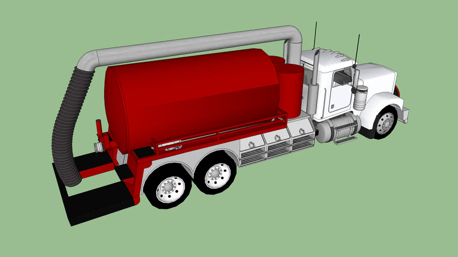 Hydrovac Truck 3D Warehouse