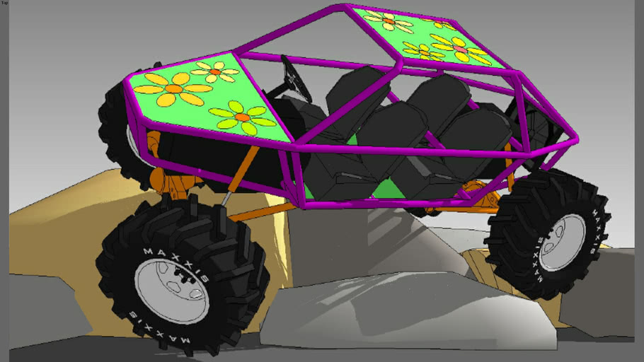 4 seat rock crawler