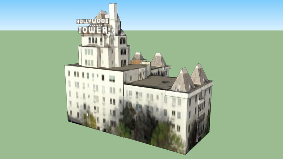 The Hollywood Tower La Belle Tour 3d Warehouse - the twilight zone tower of terror ride roblox