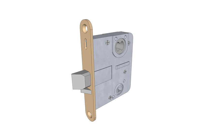 Abloy door lock 3D Warehouse