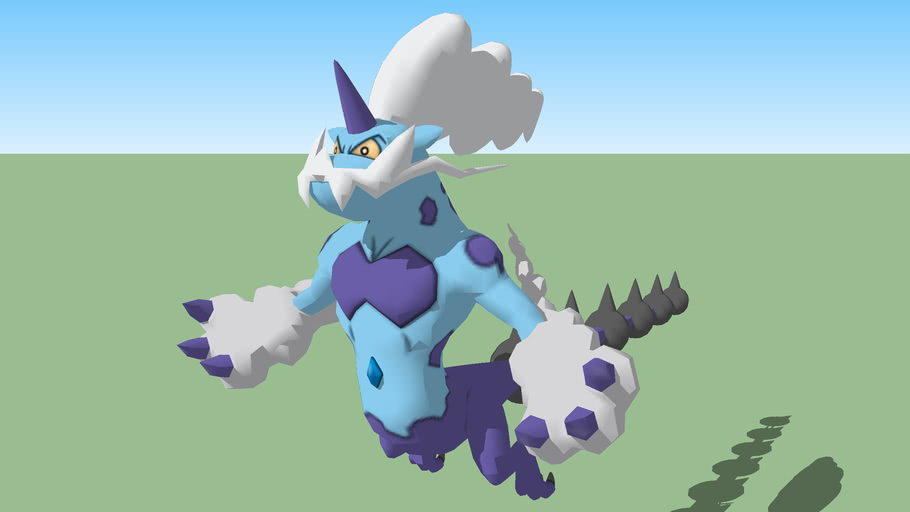 Therian Forme Thundurus Pokemon X And Y 3d Warehouse