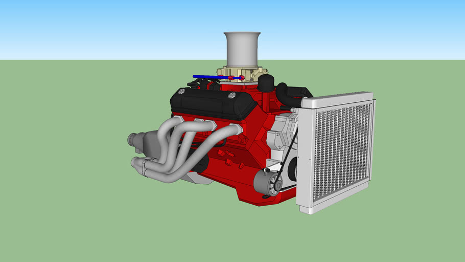 312 Ford Y-Block Crate Motor | 3D Warehouse