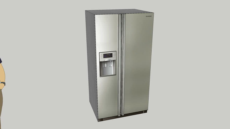 samsung 2 door ref 3D Warehouse