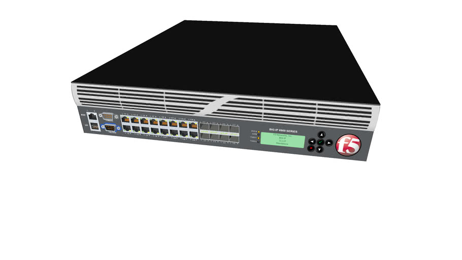 F5 Big IP Load Balancing Device 3D Warehouse