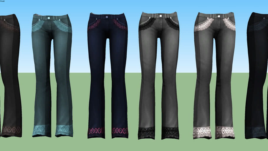 Jeans | 3D Warehouse