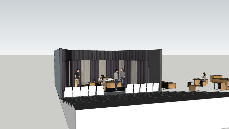small stage set design
