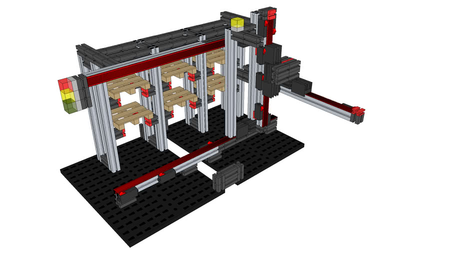 Hochregallager | 3D Warehouse