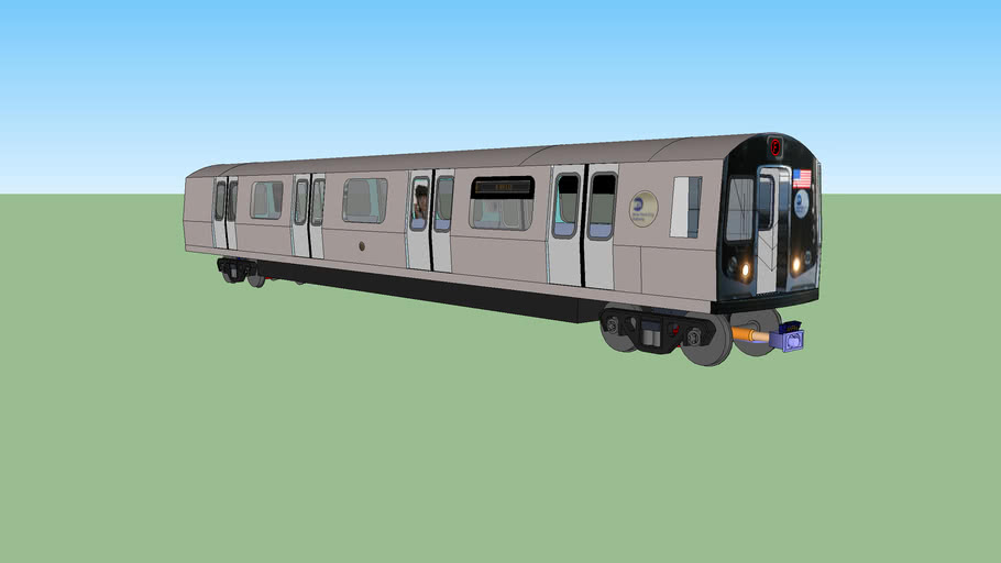 NYCT R153 Subway Car | 3D Warehouse