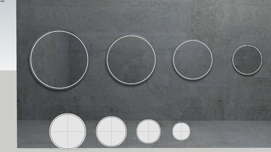 How To Make Curved Mirror In Sketchup Mirror Ideas