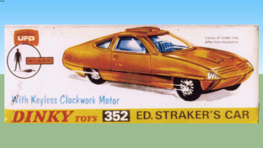 dinky toys ed straker's car