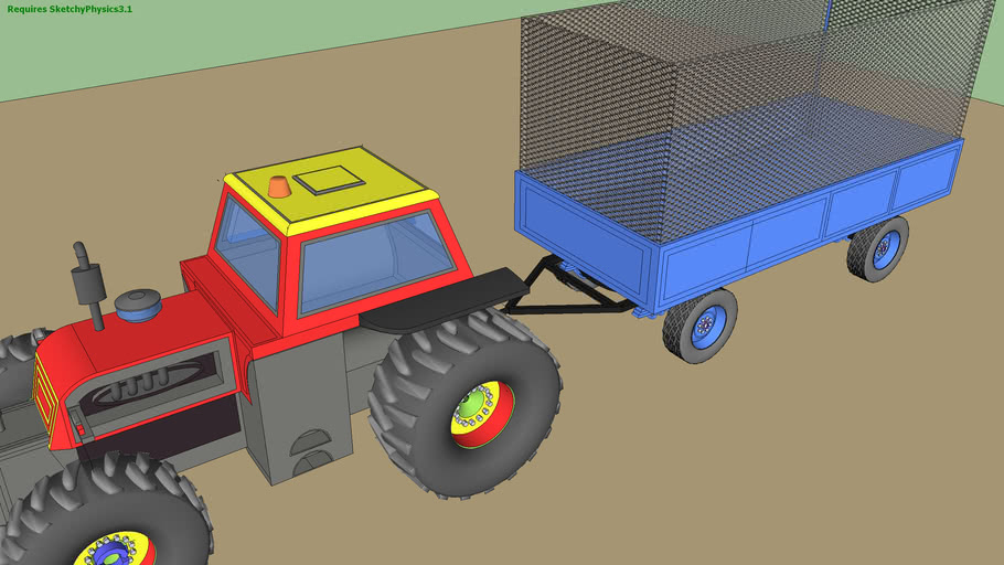 tractor 3D Warehouse
