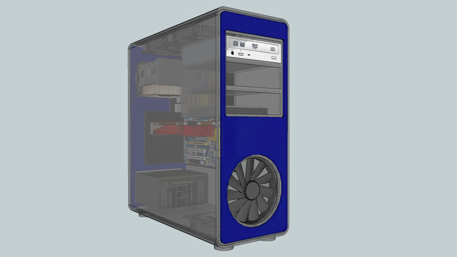 computer case | 3D Warehouse