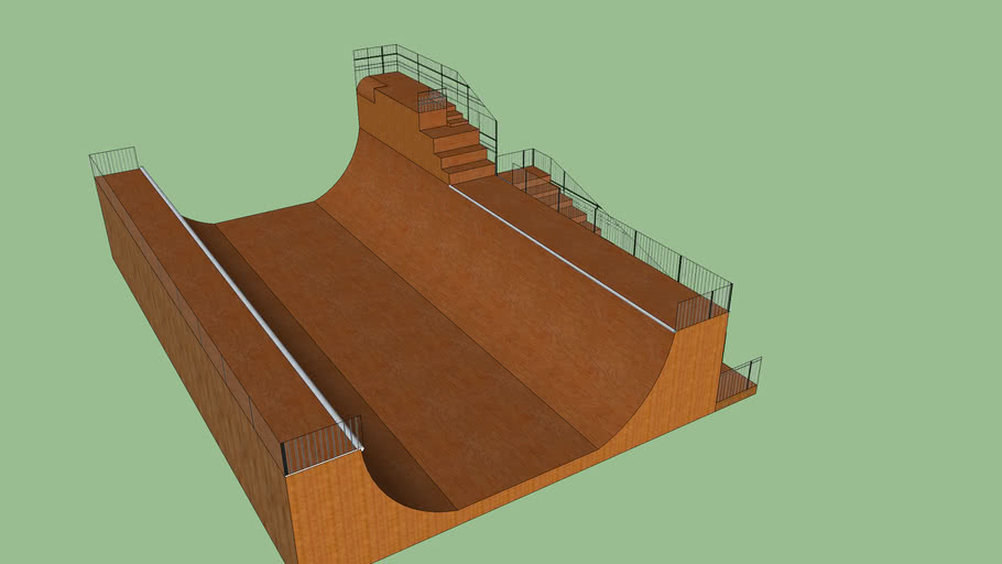 Half pipe 3D Warehouse