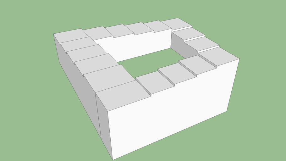 Penrose Stairs 3D Warehouse