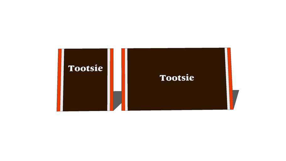 tootsie roll wrapper