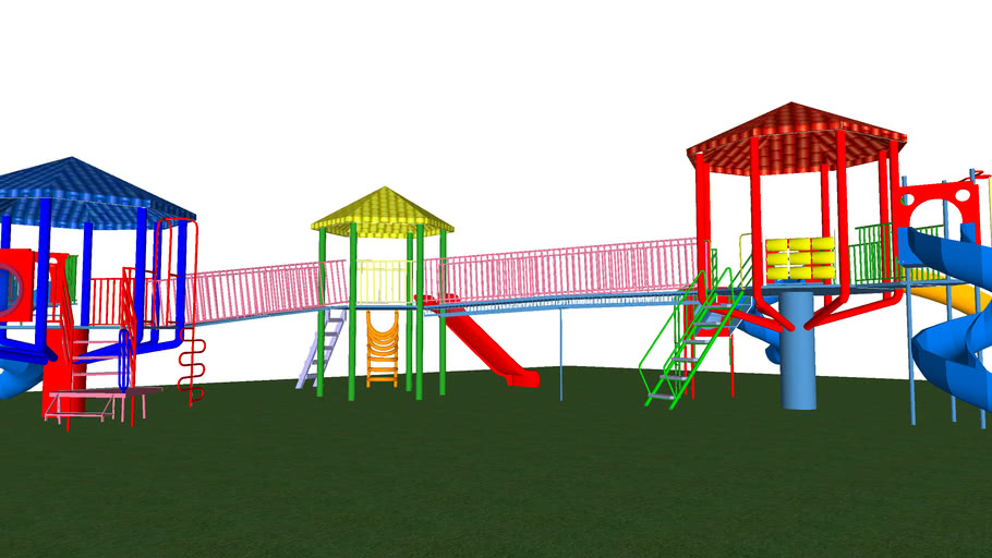 FRP MODULAR PLAY SYSTEM 3D Warehouse