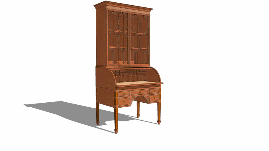 Secretary In The Federal Style 3d Warehouse
