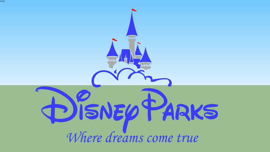 Disney Parks logo | 3D Warehouse