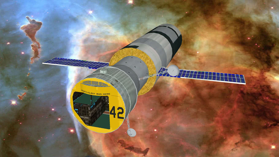 'Blue Argosy' NERVA Nuclear Spacecraft
