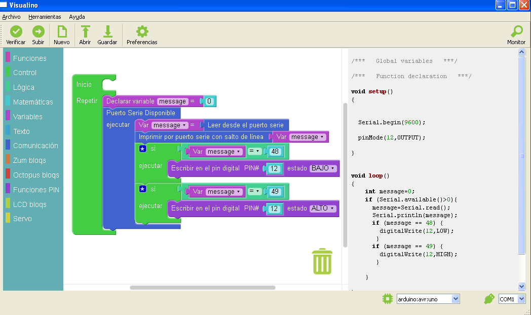 Curso de programación gráfica de Arduino con Visualino | 3D Warehouse