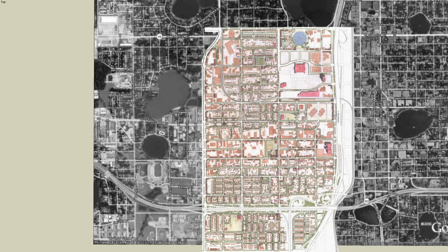 Parramore Heritage District Plan Orlando, FL 3D Warehouse