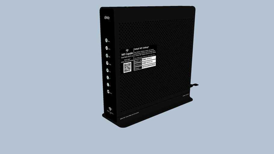 Xfinity Wireless Gateway 3D Warehouse