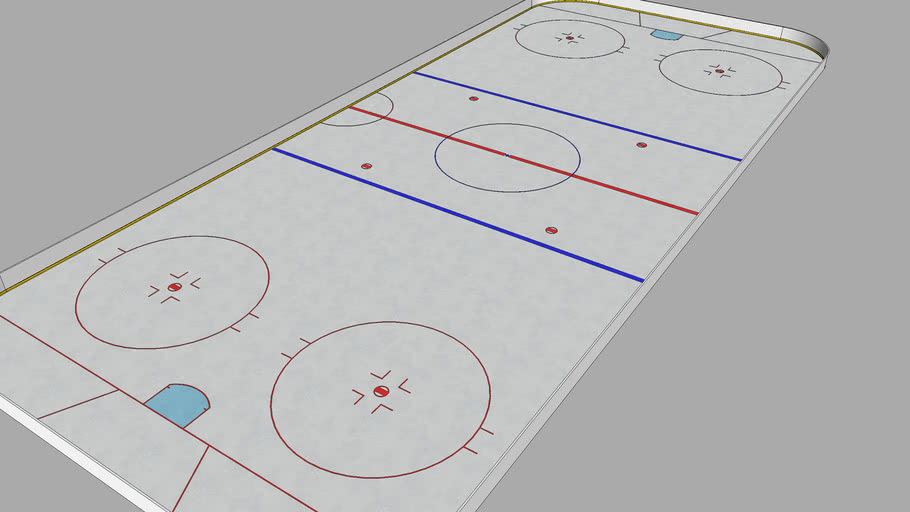 Hockey Rink 3D Warehouse
