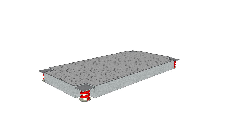Pump Inertia Base | 3D Warehouse