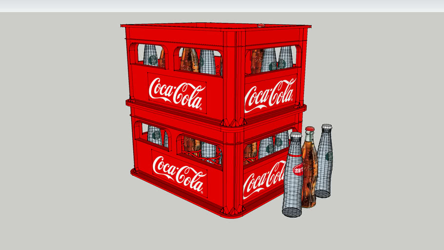 bottle box 3D Warehouse