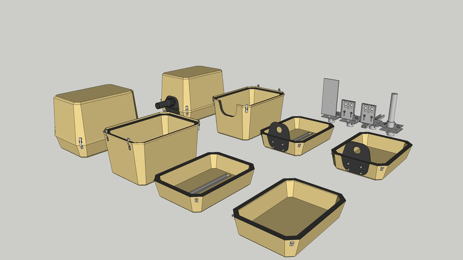 O'Brien VIPAK Enclosures 3D Warehouse