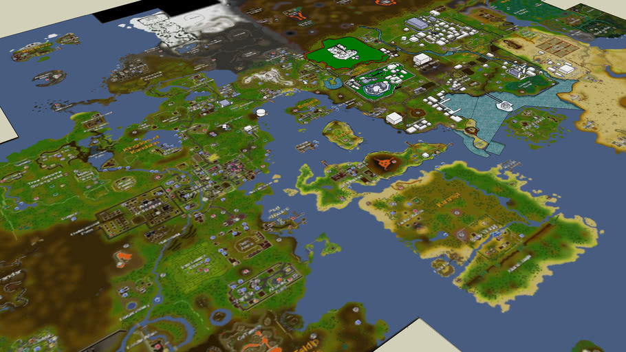 Runescape Map 3D Warehouse
