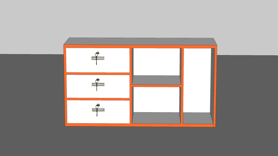 Low Height Cabinet 3d Warehouse