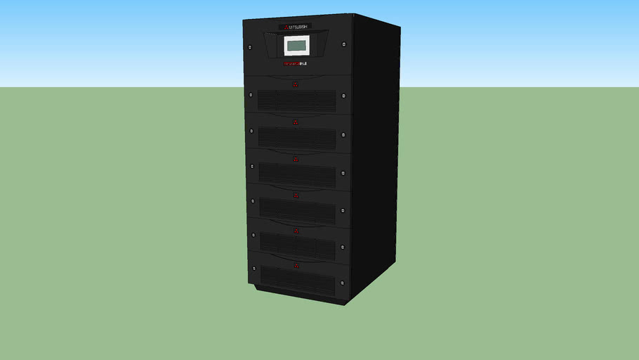 Mitsubishi DiamondPlus 1100 UPS Unit | 3D Warehouse