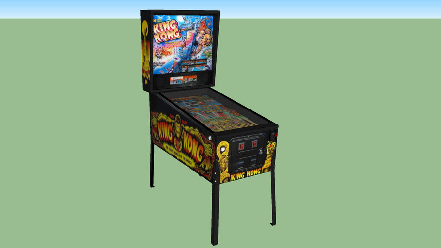 King Kong Pinball 3D Warehouse