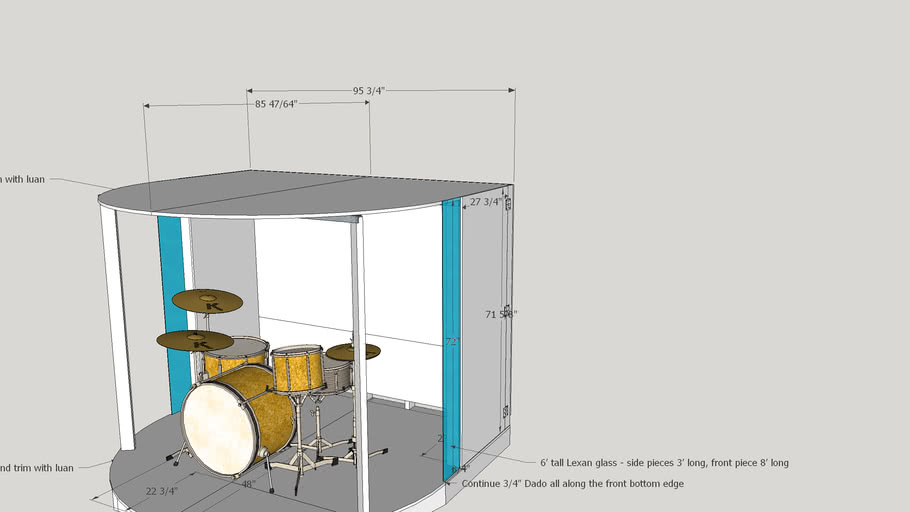 Drum Cage for TBC 3D Warehouse