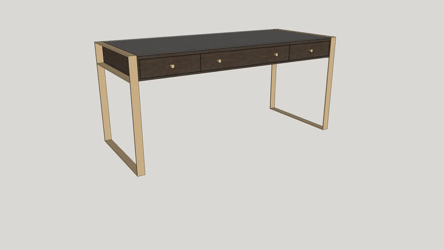Hooker Furniture Curata Writing Desk 3d Warehouse