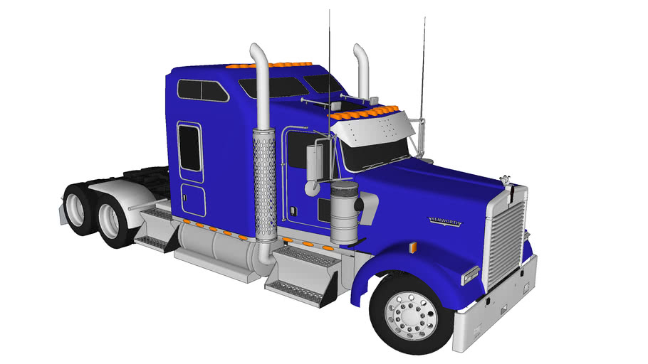 2006 Kenworth W900L Aerodyne Custom | 3D Warehouse