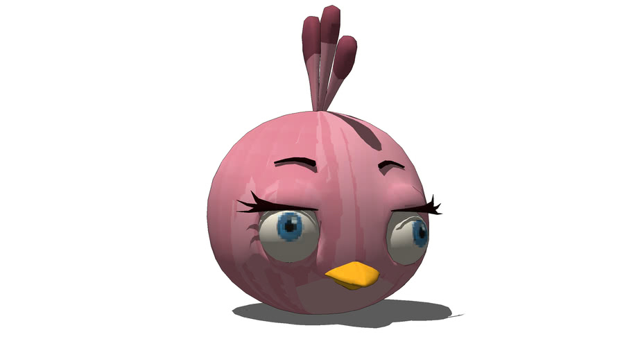 Stella From Angry Birds 3d Warehouse