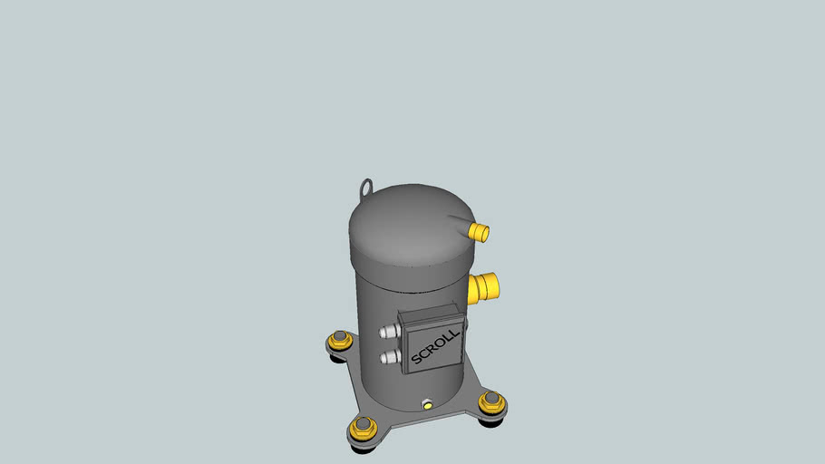 Compresseur SCROLL | 3D Warehouse