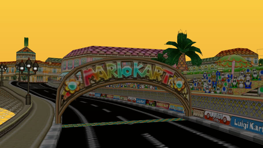 Wii Daisy Circuit 3d Warehouse