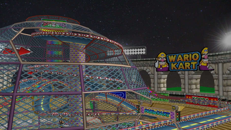 Wario Colosseum Mario Kart Double Dash 3d Warehouse 