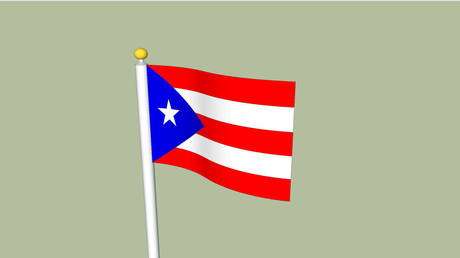 Puerto Rico Flag | 3D Warehouse