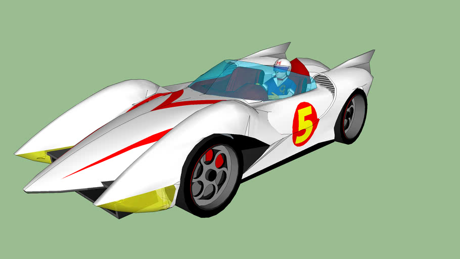 Speed Racer S Mach 5 3d Warehouse - roblox speed racer