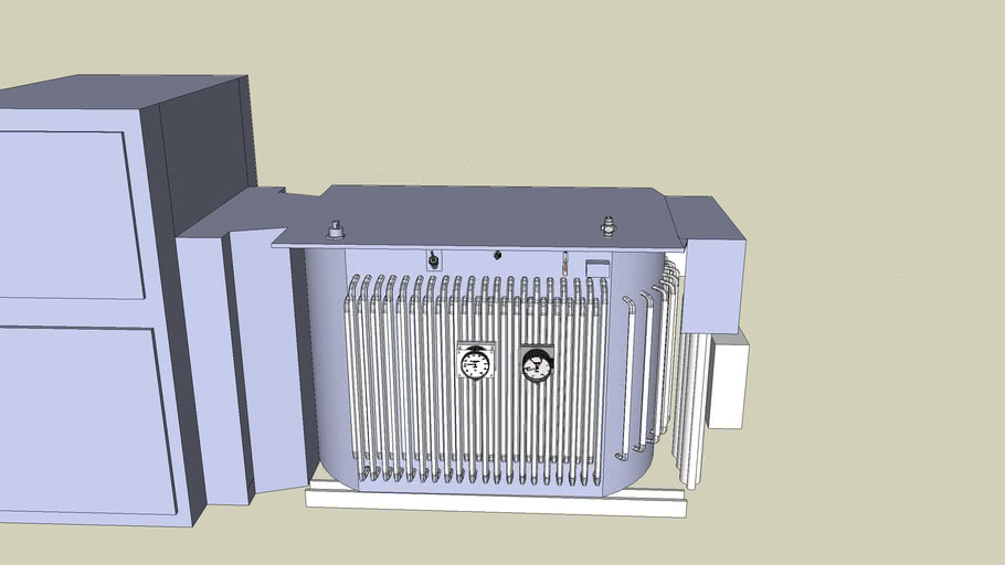 Transformator de 6Kv/0,4Kv | 3D Warehouse