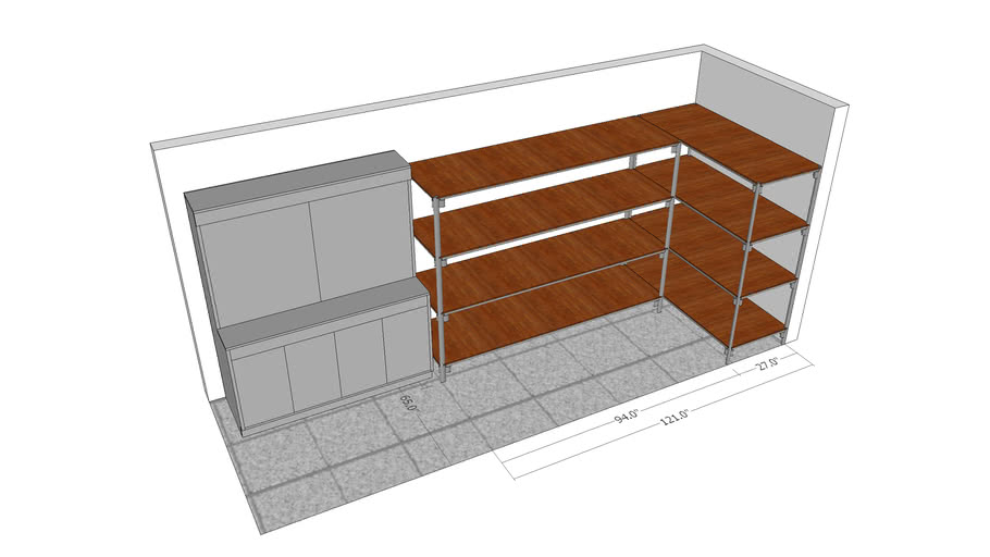MITSUBISHI MOA STOCKROOMLAYOUT PROPOSAL 3D Warehouse