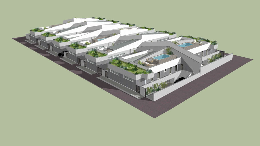 Residential Complex 3d Warehouse