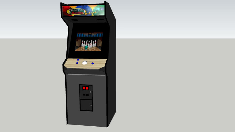 World Class Bowling Deluxe arcade game (Dynamo)