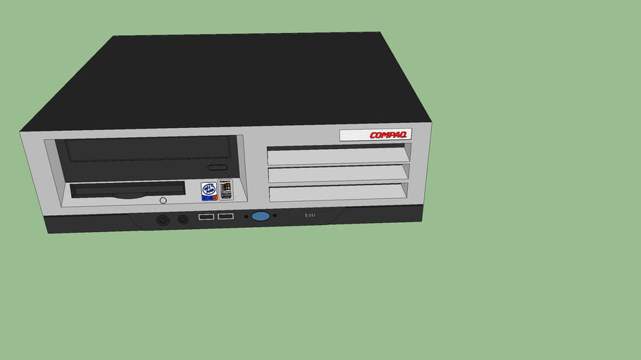 Compaq Evo D300-D500 SFF Computer | 3D Warehouse