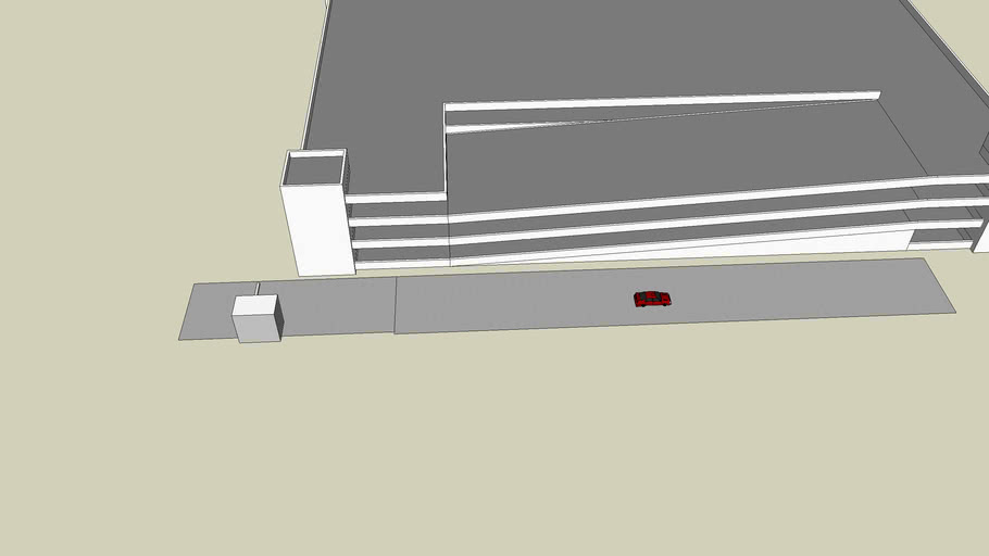 parking garage gate 3D Warehouse